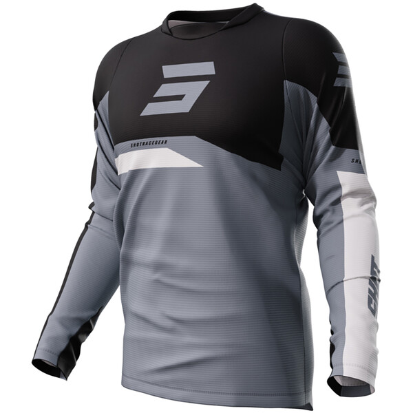 Shot - Maillot Devo Star Gris / Noir