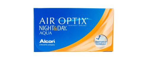 Air Optix Night & Day Aqua Kontaktlinsen<br>6 Stück, Blister, plano