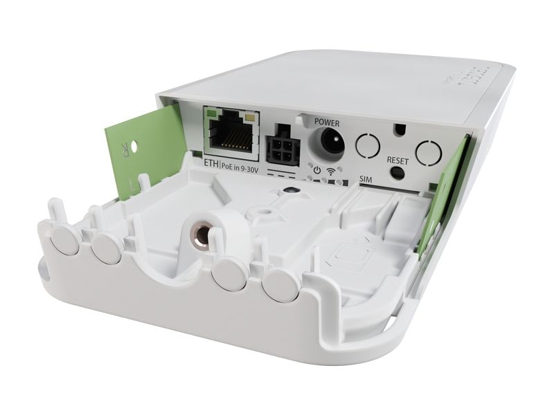 MikroTik LTE-Modem WAP LTE KIT (2024) Kompaktes, wetterfestes WLAN- und LTE-Zugangspunkt für den Aussenbereich
