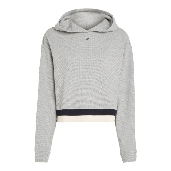 Tommy Hilfiger Sport Relaxed Rib Waffle Hoodie Dames