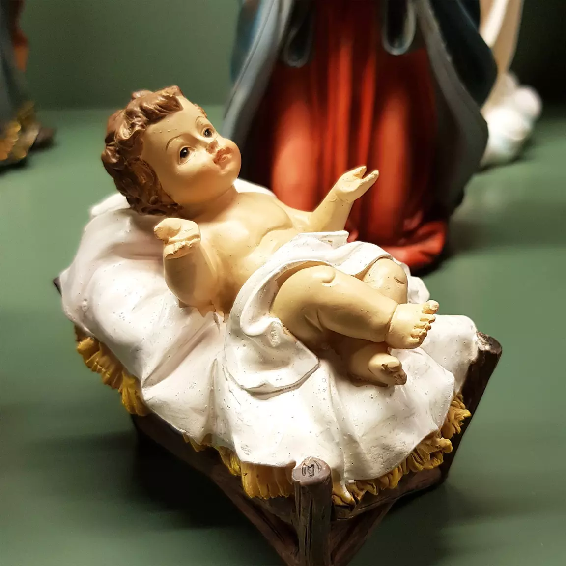 Les 11 santons (Hauteur 30 cm) de Pauline