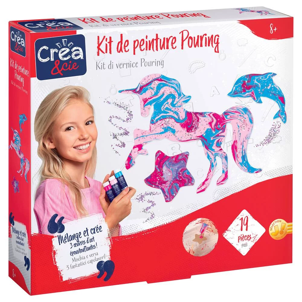 KIT DE PEINTURE POURING