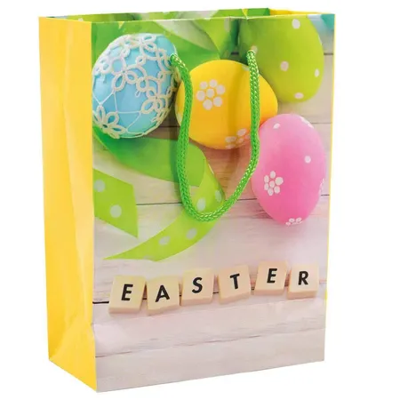 Idena Geschenktasche Ostern, S, sortiert