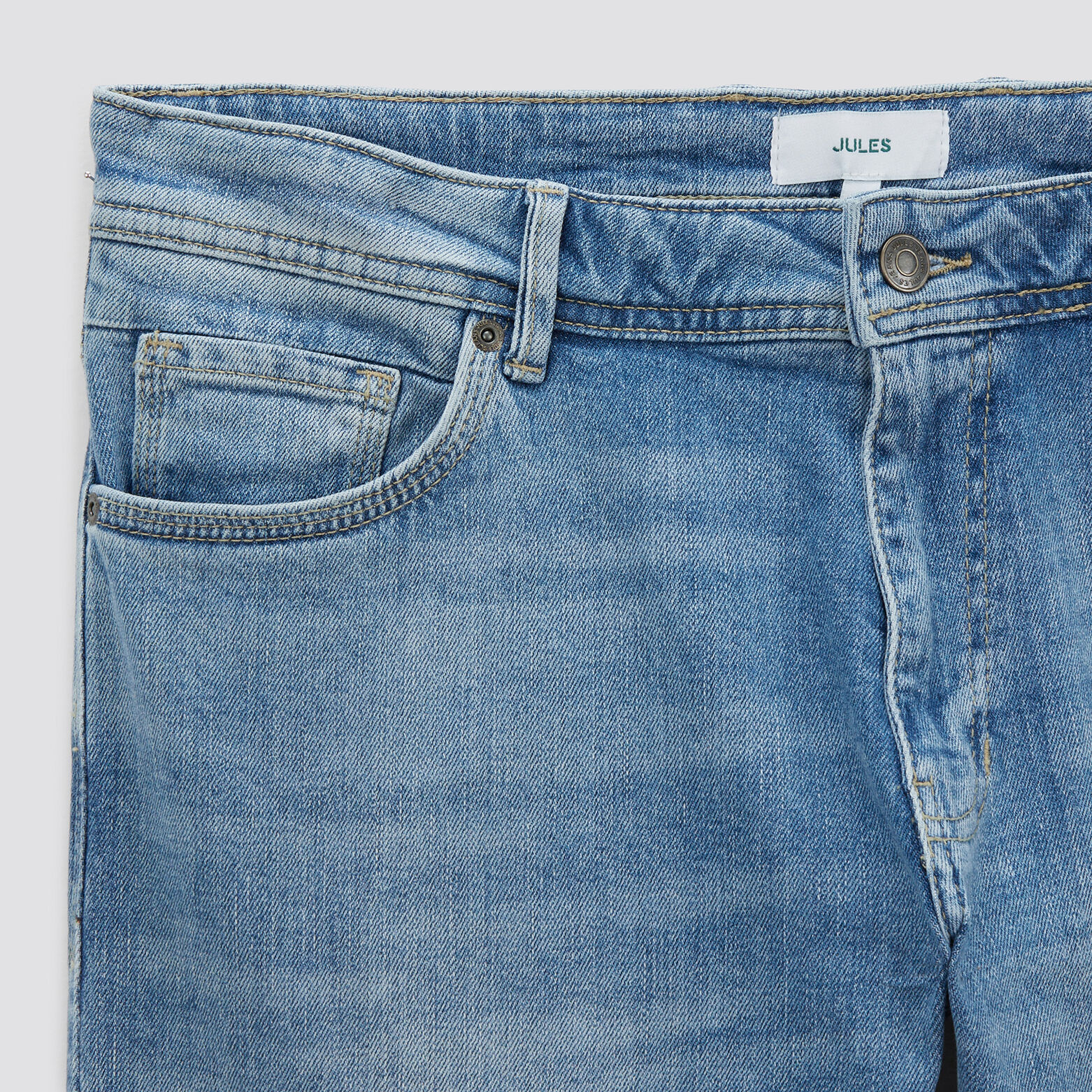 Pantacourt en jean Bleu moyen