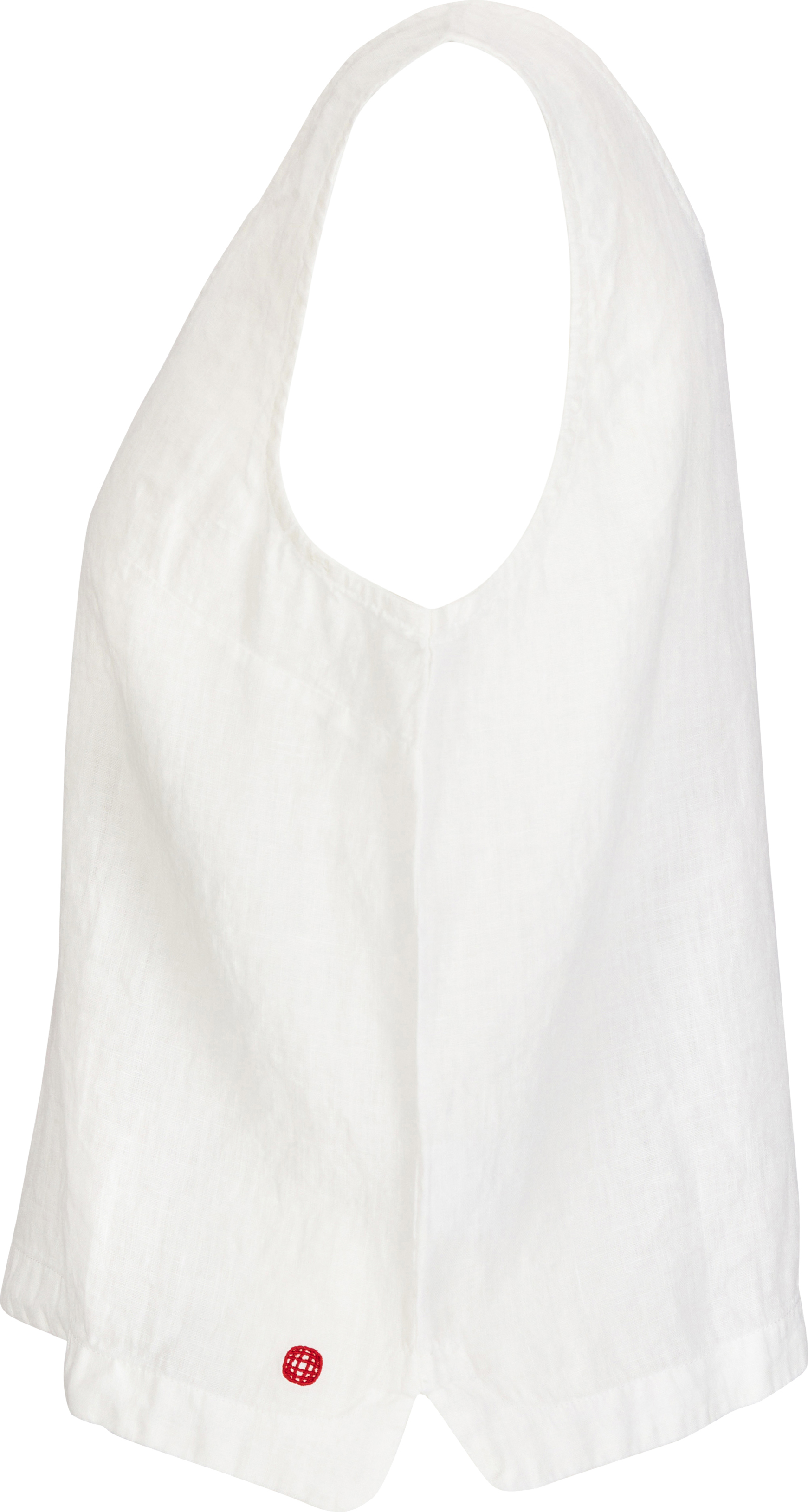 Safari Linen Top Dame 610/Natural