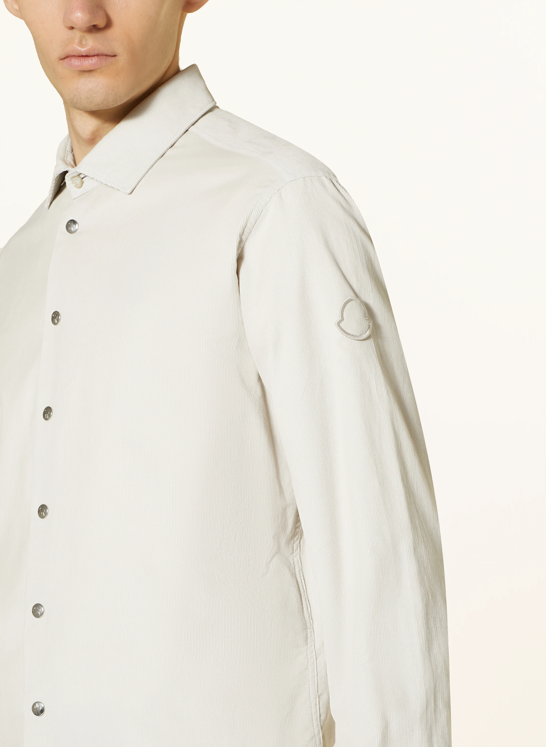 MONCLER Cordhemd Slim Fit