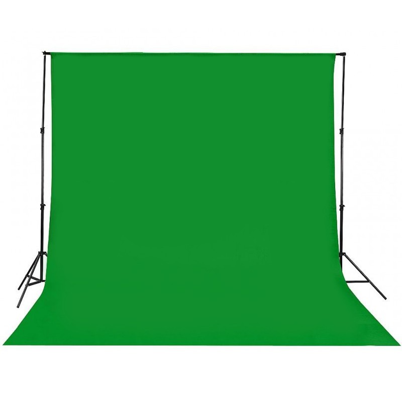Green Screen 3 x 3 m grün