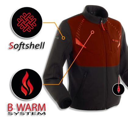 Veste chauffante Bering WARMOR - Noir