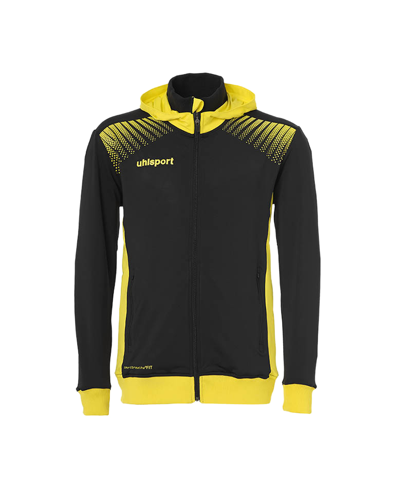 uhlsport Goal Tec Kapuzenjacke Schwarz Gelb F08
