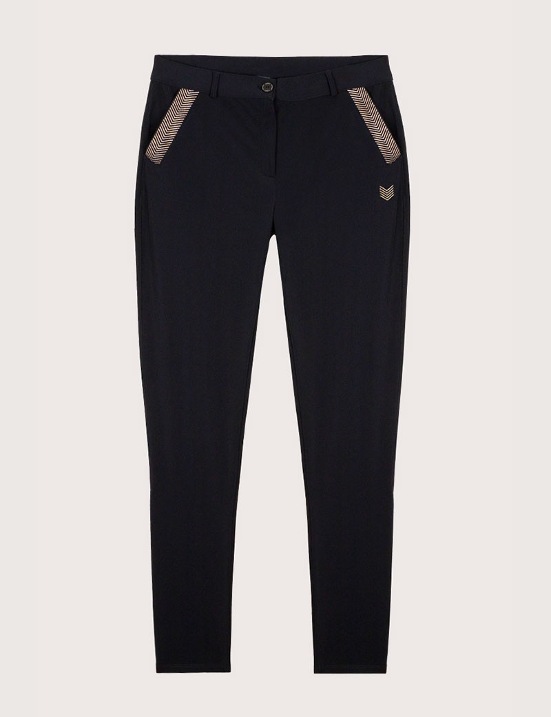 HBT NONCHALANTE CITY | CHRISTINA PANTALON NOIR