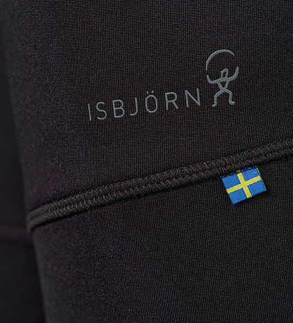 Isbjörn of Sweden Softshellhosen - Panda Teens - Schwarz