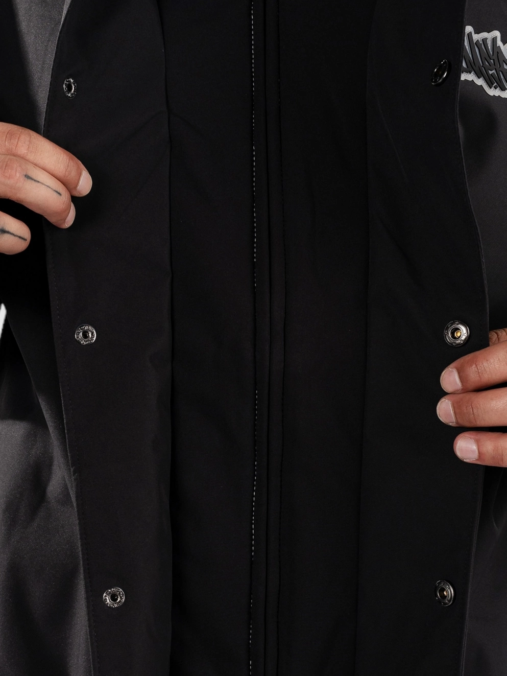 Empyre Downpour Jacket caviar pantone
