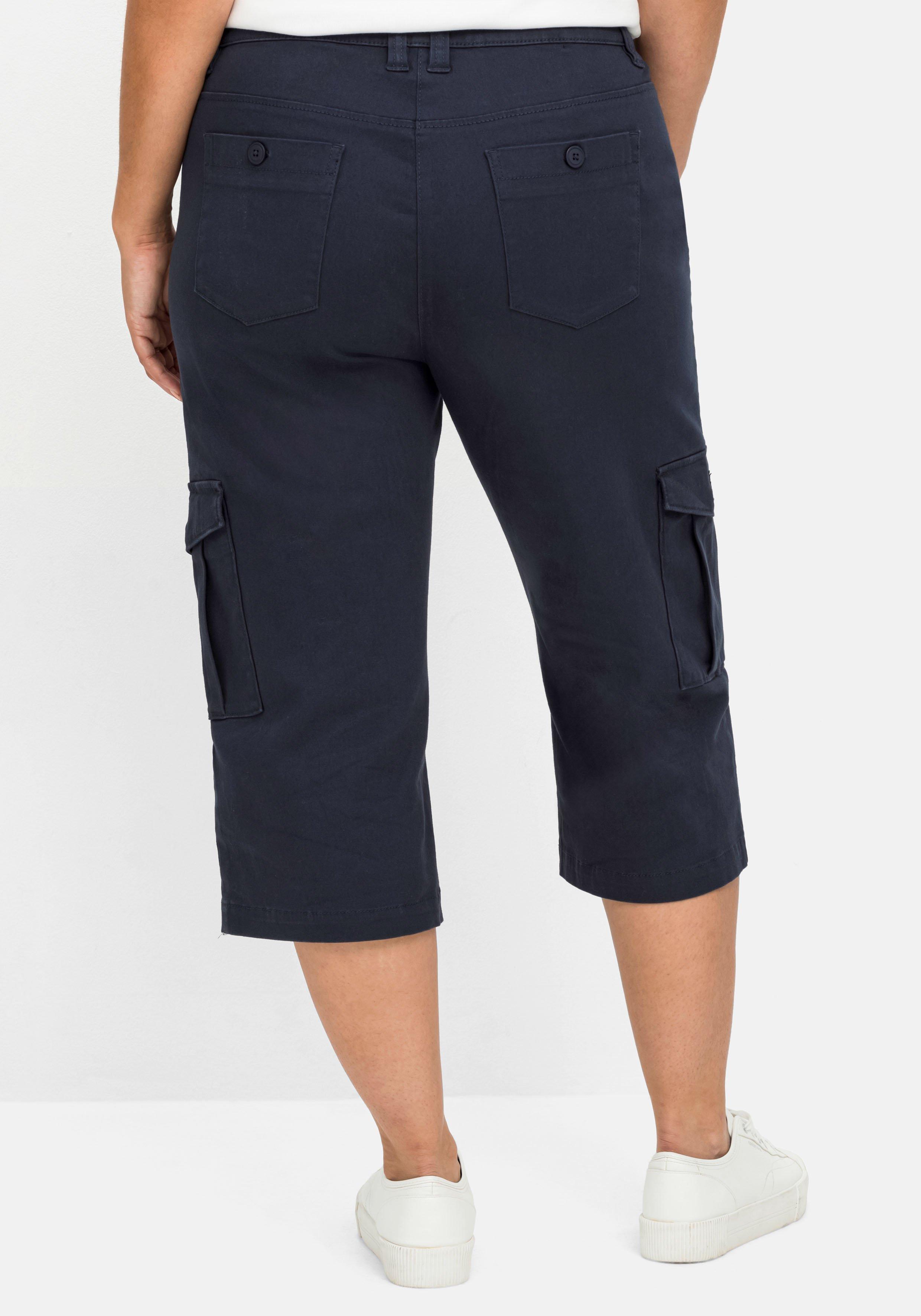 Cargo-Hose mit Pattentaschen,  in 3/4-Länge