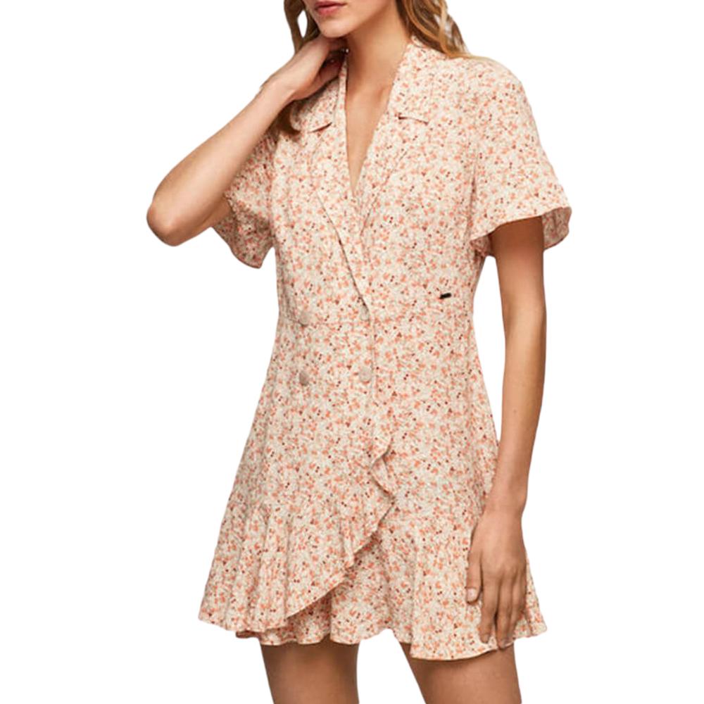 Pepe jeans Combishort Orange à Motifs Femme Pepe Jeans Aide