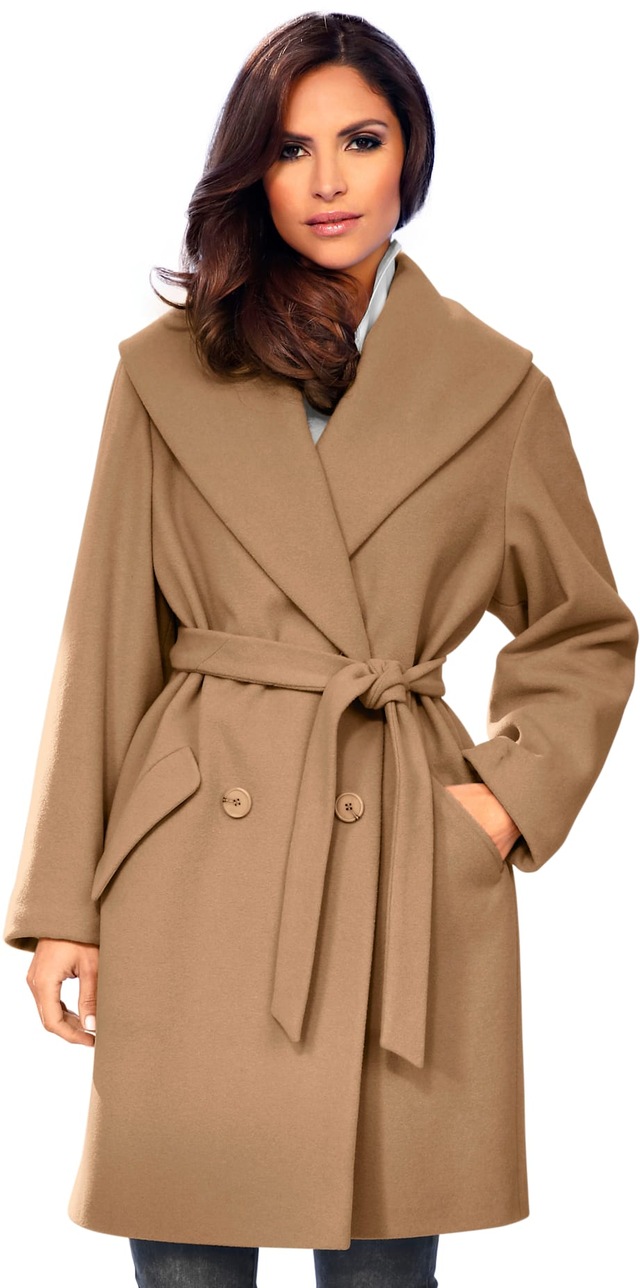 heine Wolljacke ohne Kapuze
