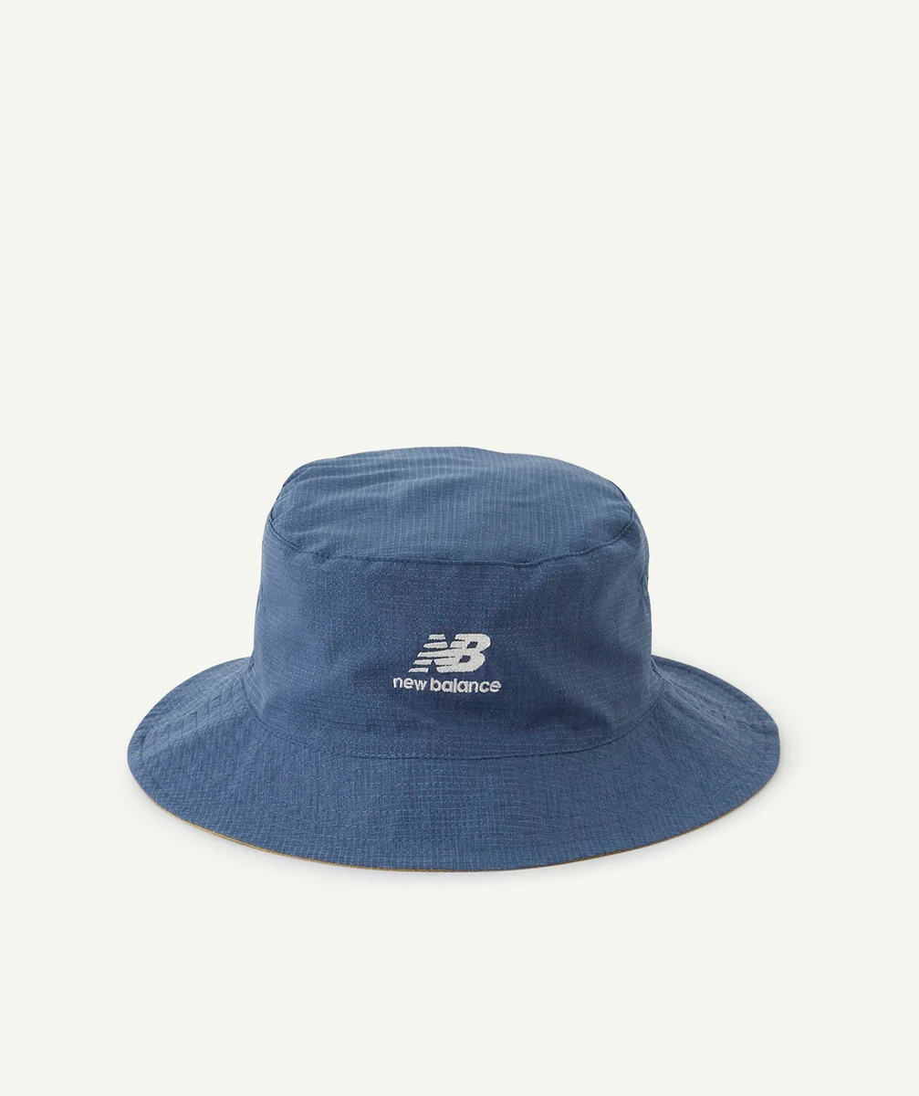 NEW BALANCEBOB RÉVERSIBLE GARÇON BLEU INDIGO ET KAKI