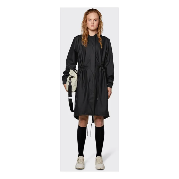 Rains Parka Imperméable String | Noir