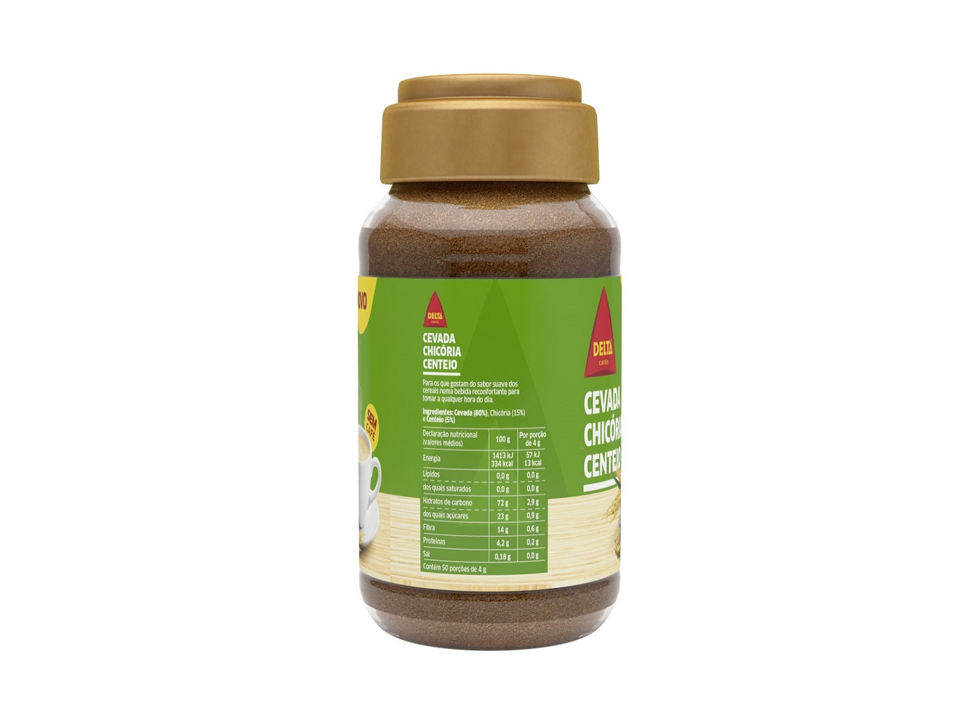BEBIDA CEREAIS DELTA CEVADA CHICÓRIA E CENTEIO 200G