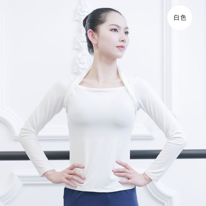 Cossita - Effen dans-T-shirt met lange mouwen
