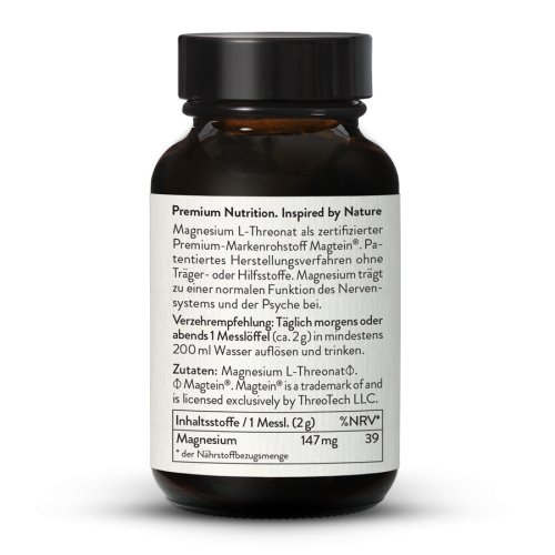 Sunday Natural Products  Magnesium L-Threonat Magtein ®Pulver