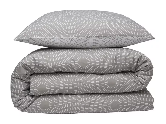 Parure de lit 2 personnes en polycoton 57 fils 240x220cm