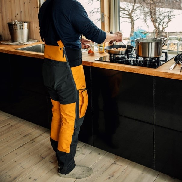 Lundhags Abisku Hybrid Bib Turbukse<br>Robust og slitesterk - unisex!