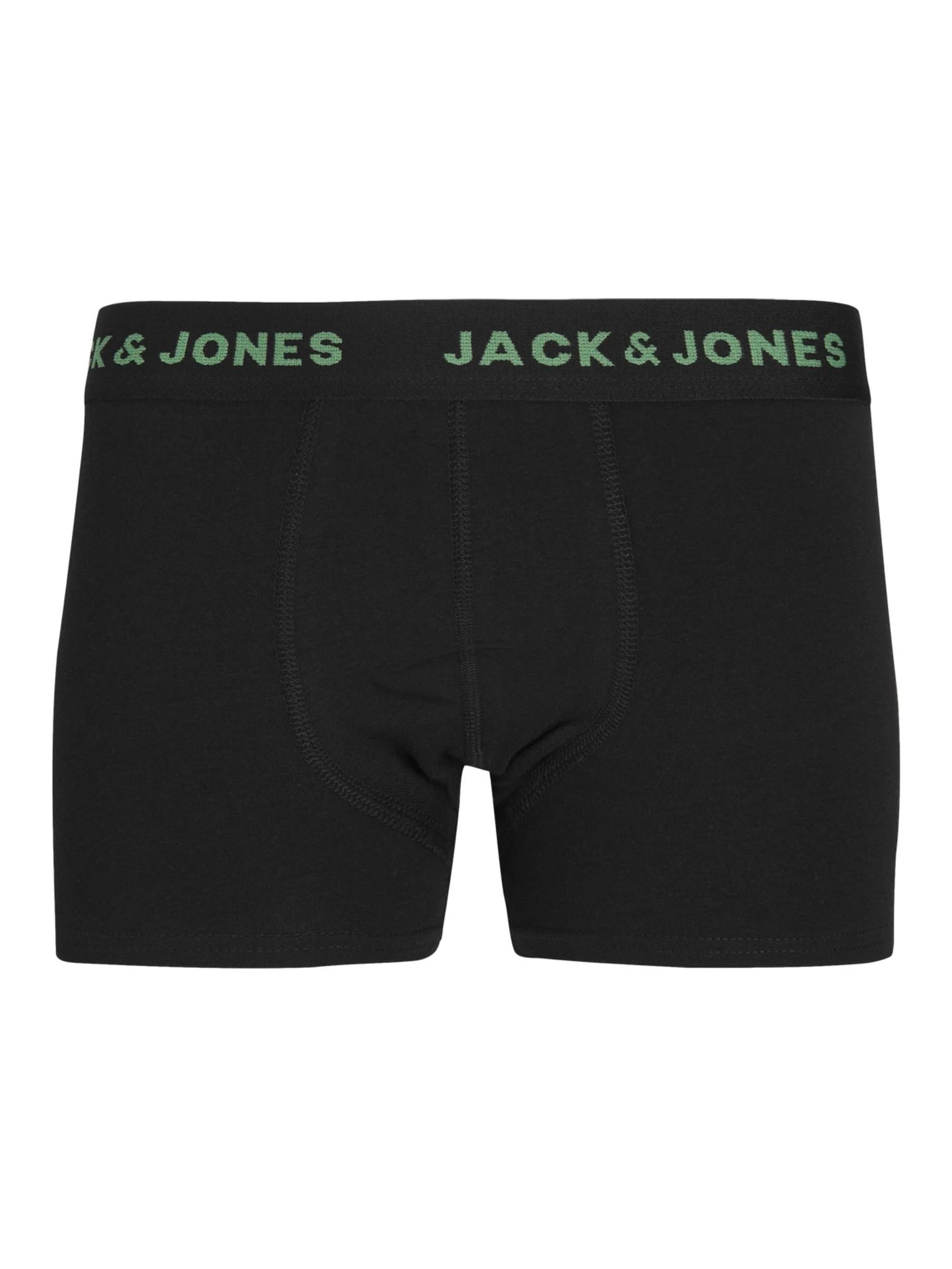 JACK & JONES Junior Logo Black Boxers 7 Pack
