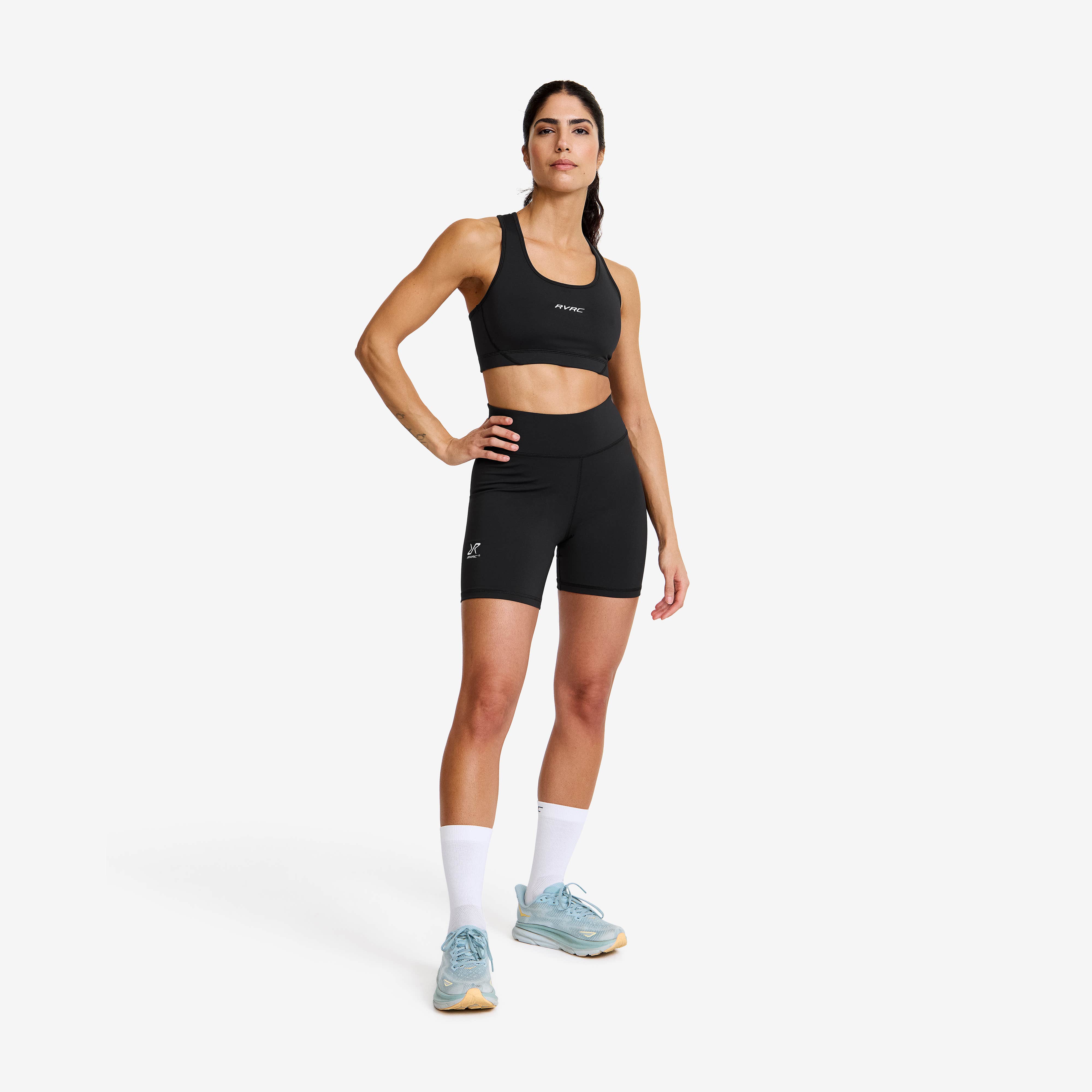 Flow High-waisted Hotpants Dame Black