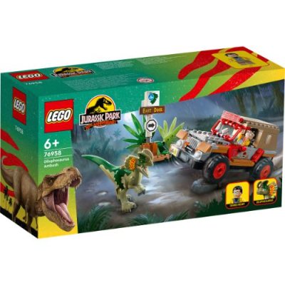 LEGO Jurassic Park Dilophosaurus Ambush: 76958