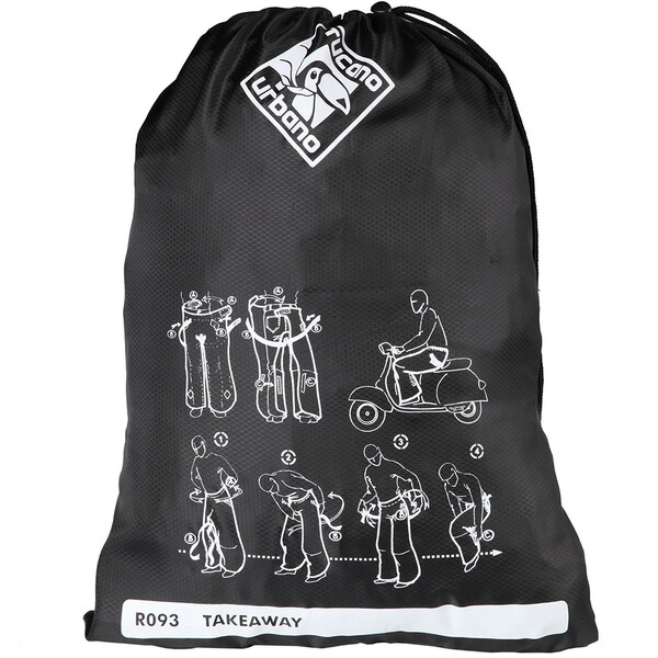 Tucano Urbano - Couvre Jambes Universel Takeaway Noir