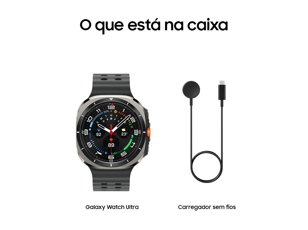 SMARTWATCH SAMSUNG WATCH ULTRA LTE 47MM PRATEADO