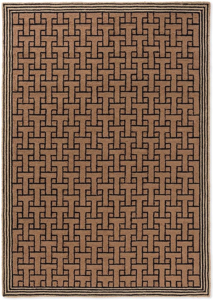 Vloerkleed Light Brown 455811 T Monogram