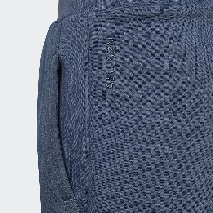 adidas Bas de Survêtement ALL SZN Fleece - Bleu/Orange Enfant