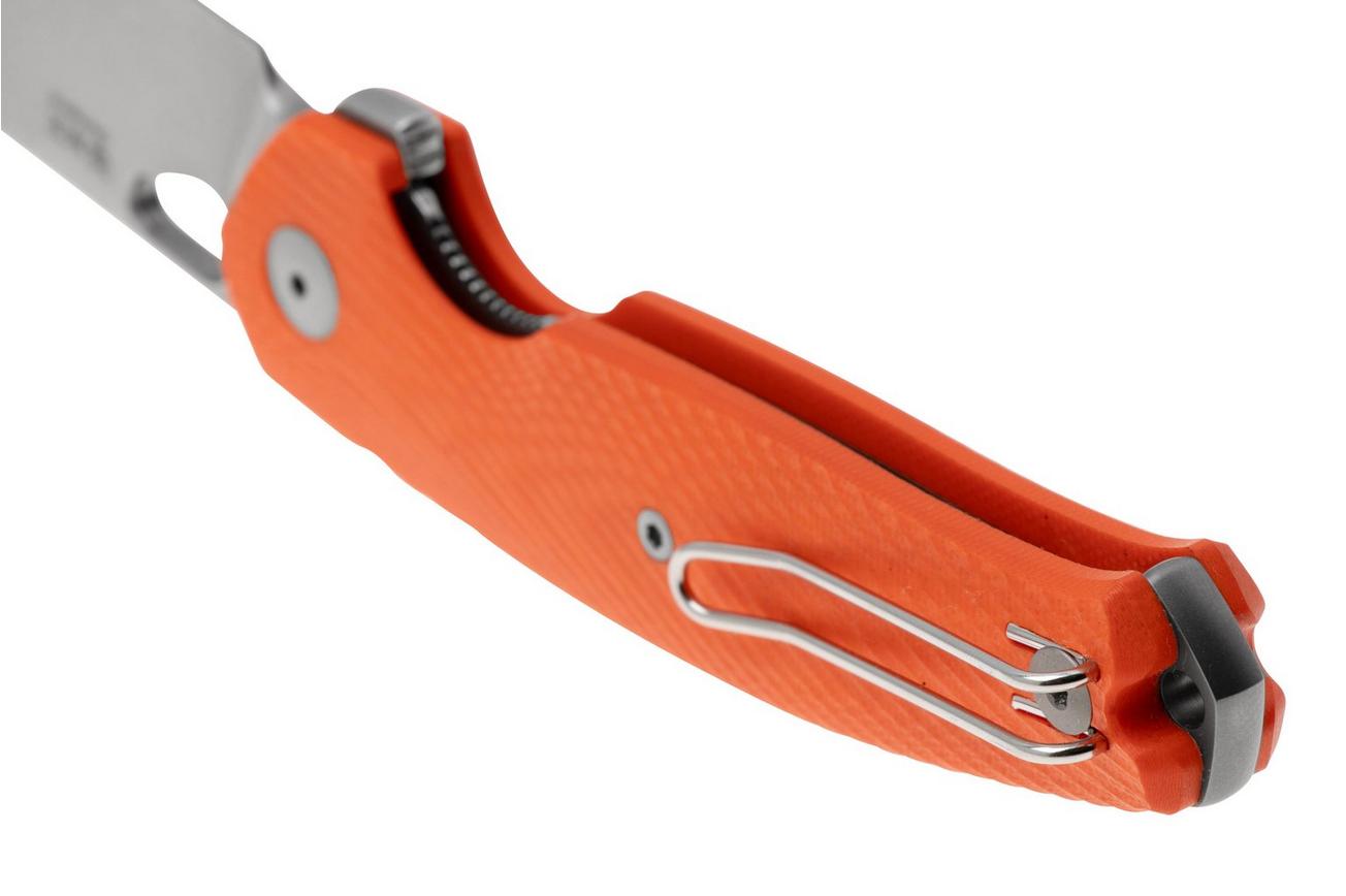 GiantMouse ACE Jagt, CPM Magnacut, Orange G10, zakmes