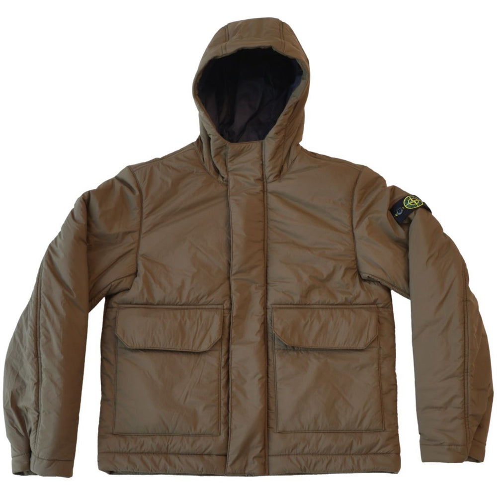 Køb Stone Island Military Green Kort Parka