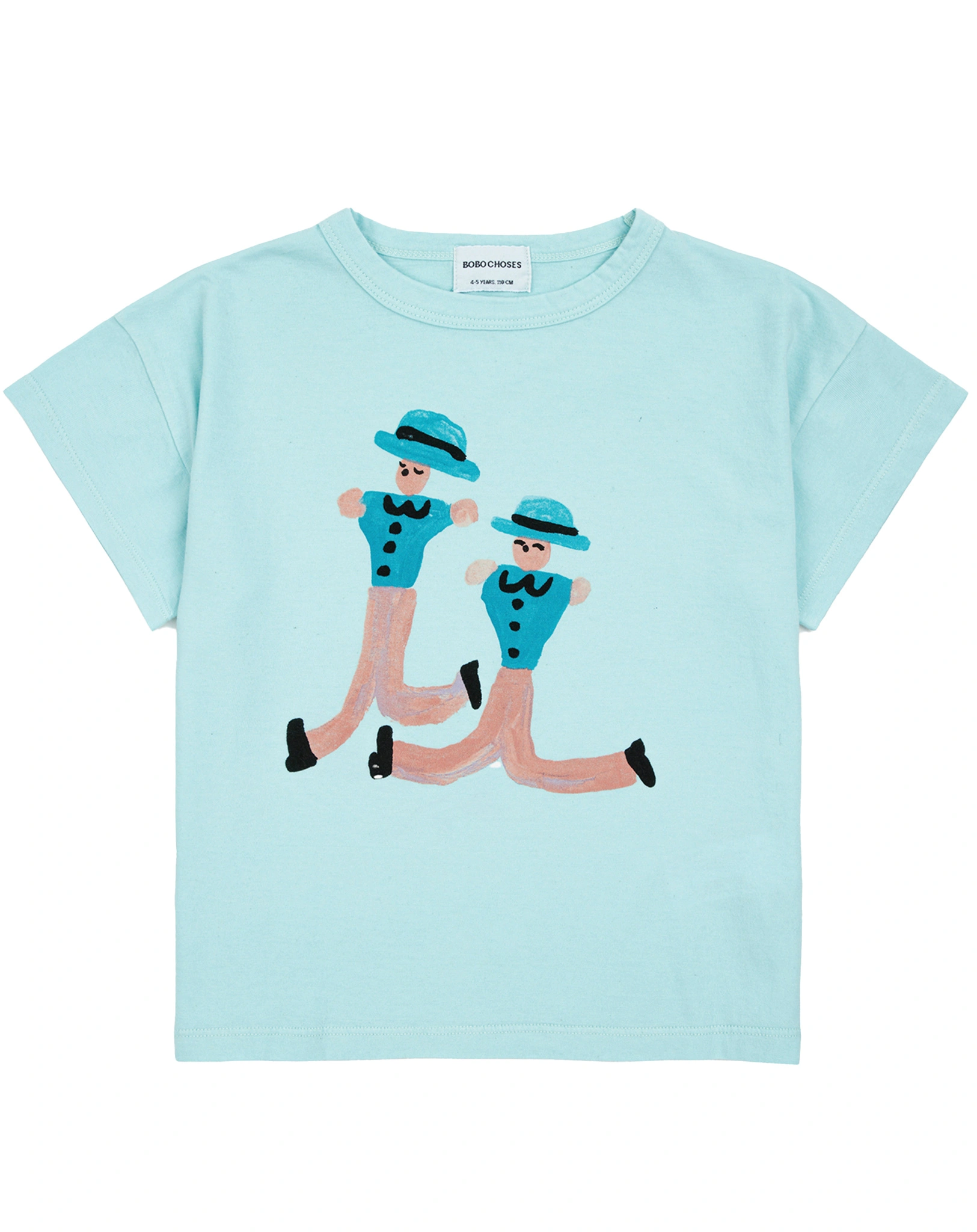 T-Shirt DANCING GIANTS in light blue