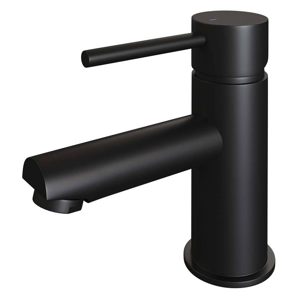 Brauer Black Edition ColdStart wastafelkraan energy-saving model A zwart mat