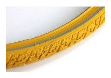 DUTCH PERFECT Pneu Extérieur 28X1.40  / 37-622 No Puncture - Jaune Avec Reflets