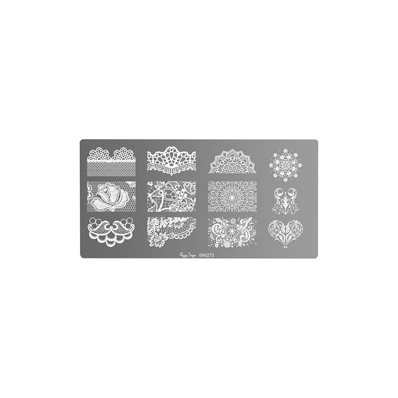 Plaque de stamping Wedding