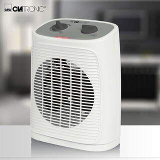 CLATRONIC Heizlüfter HL 3762 weiß Kunststoff