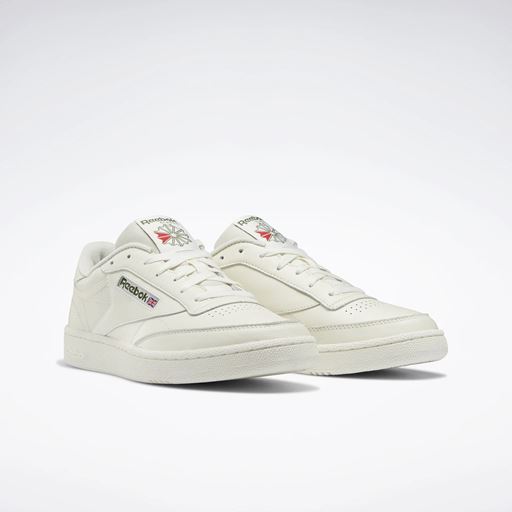 Reebok Club C 85 Sneakers, Chalk/Chalk/Hunter Green, 42