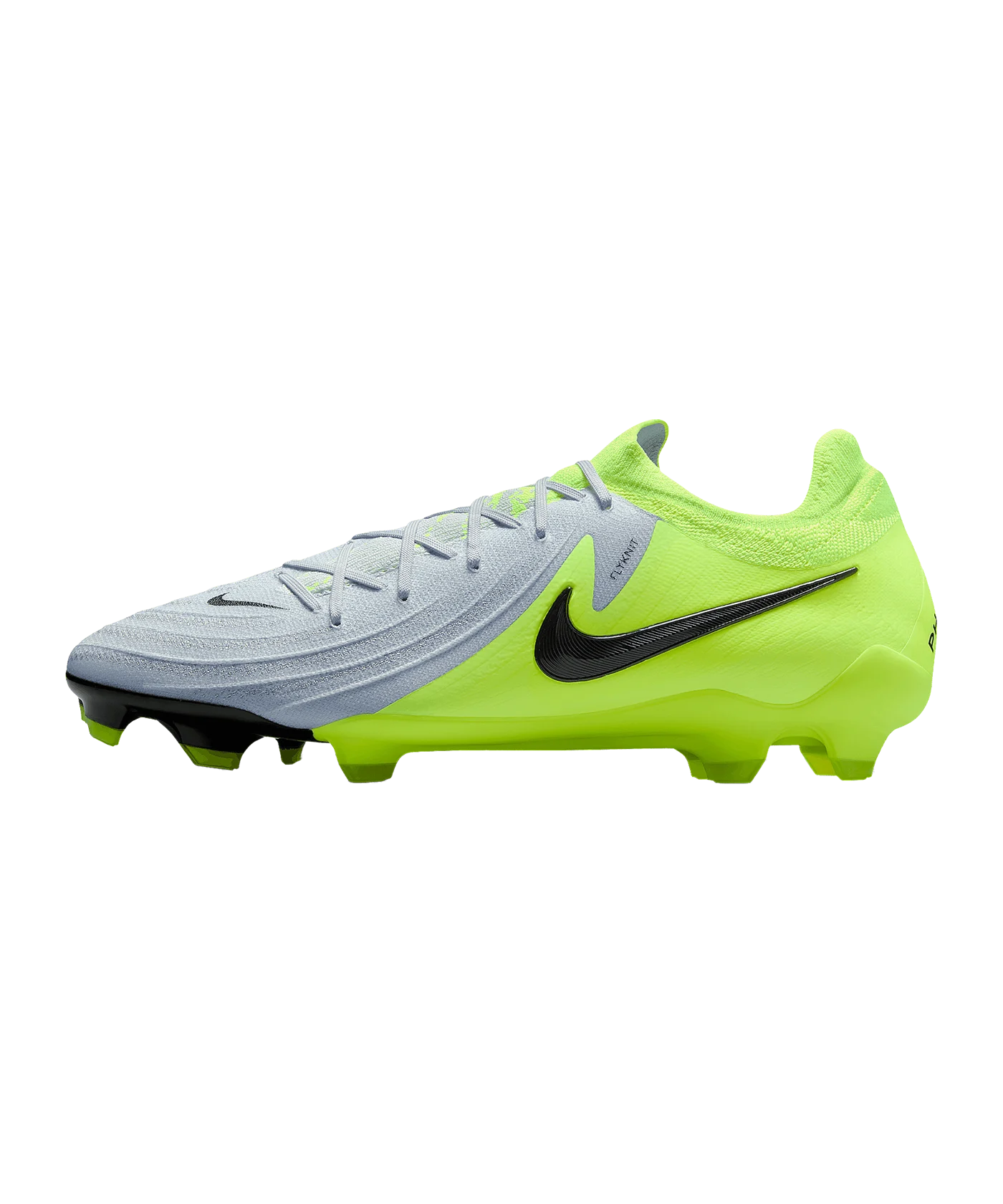 Nike Phantom GX II Pro FG Mad Voltage Silber Schwarz F003