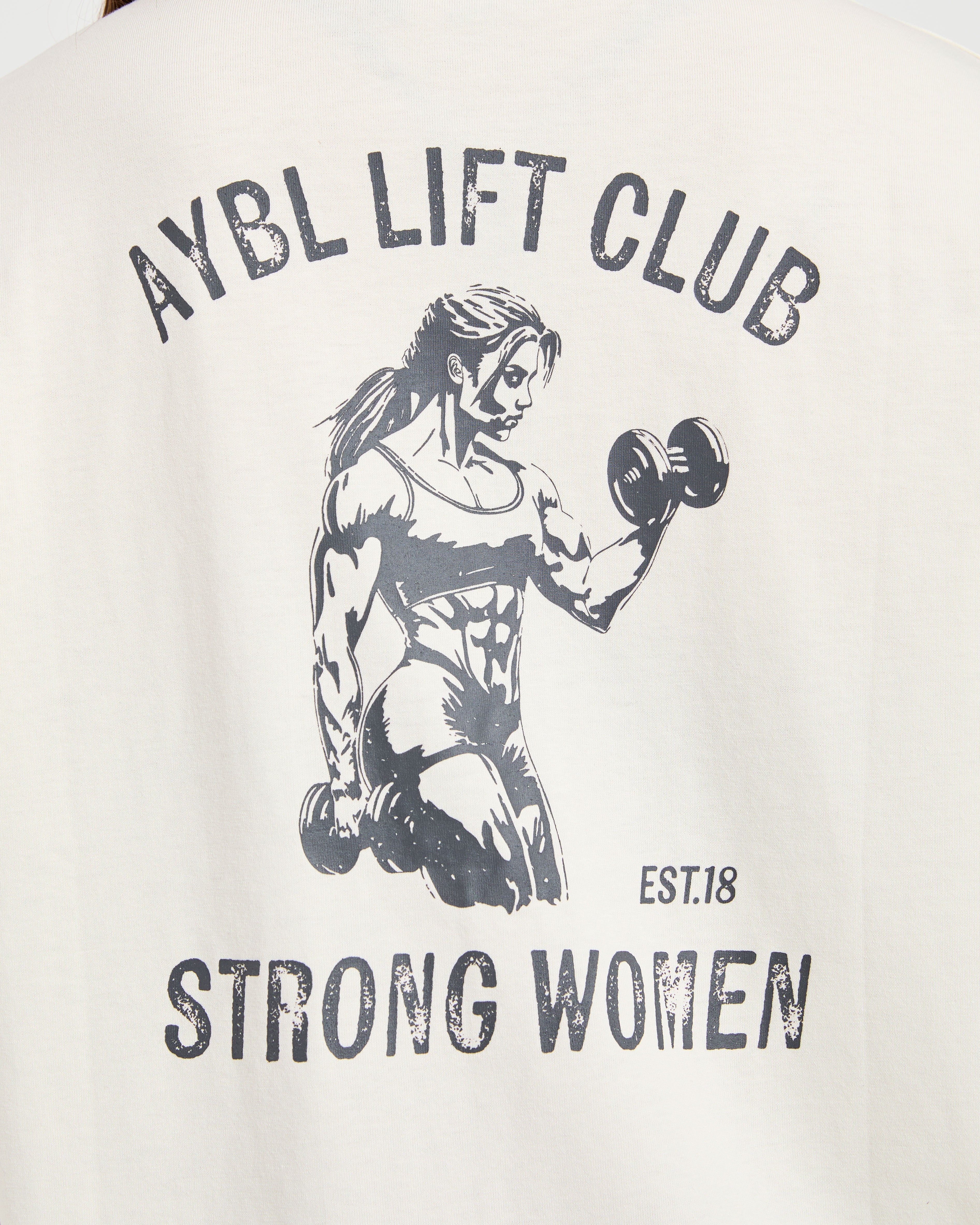 Strong Women Graphic Oversized T Shirt