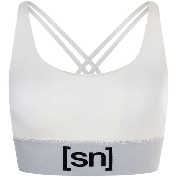 Brassière trail SUPER.NATURAL W SUPER TOP FRESH WHITE