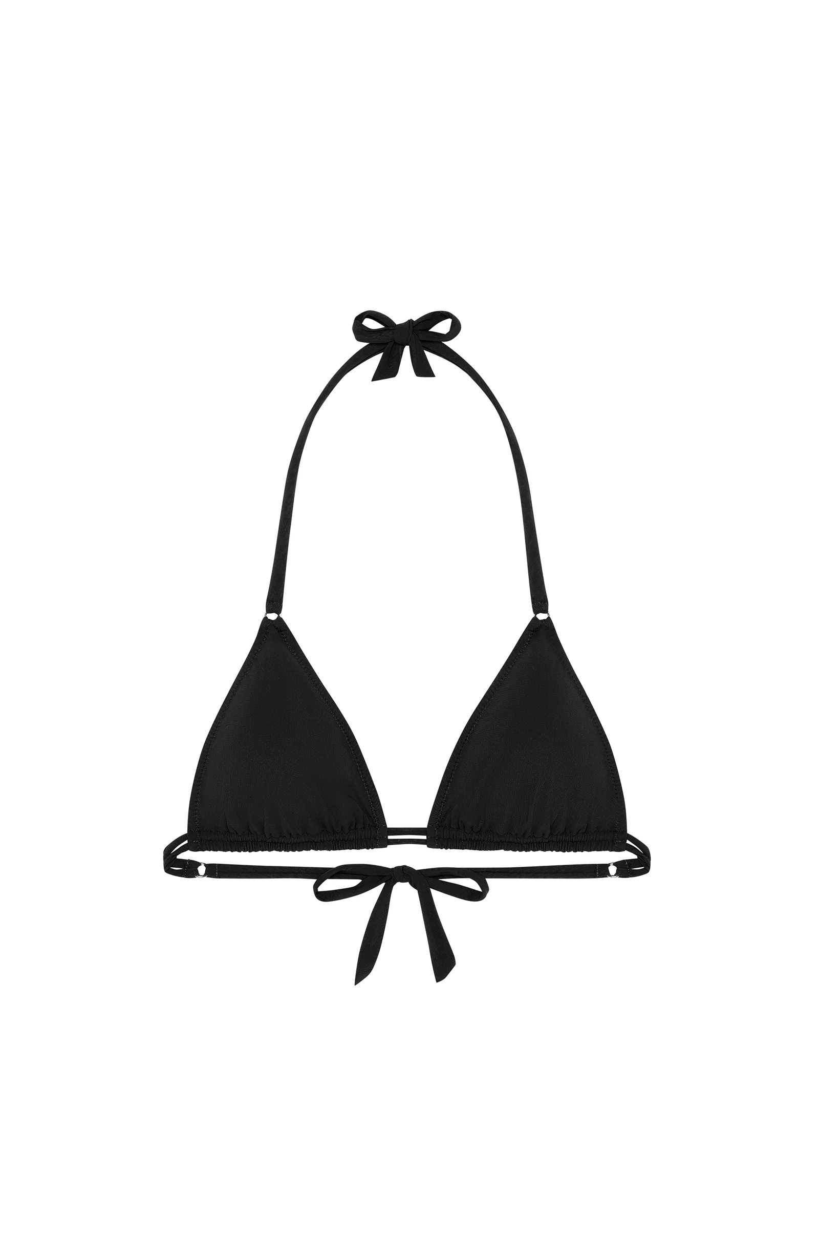 helia Haut de maillot de bain triangle noir Noir