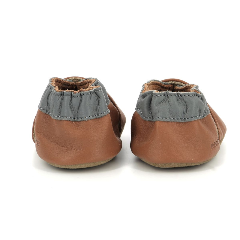 Robeez Robeez Chaussons Bear Style Marron Moka
