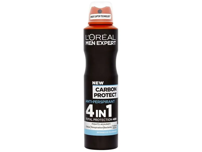 L'Oreal Paris Men Expert Deodorant spray Carbon Protect 4in1 150ml