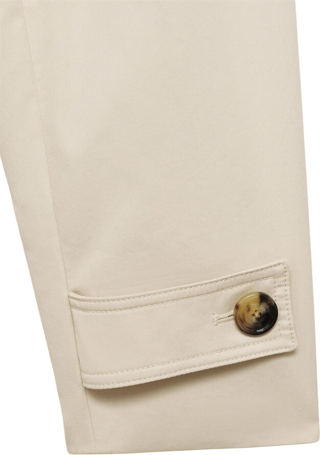 MANGO Double-button trench coat Light beige