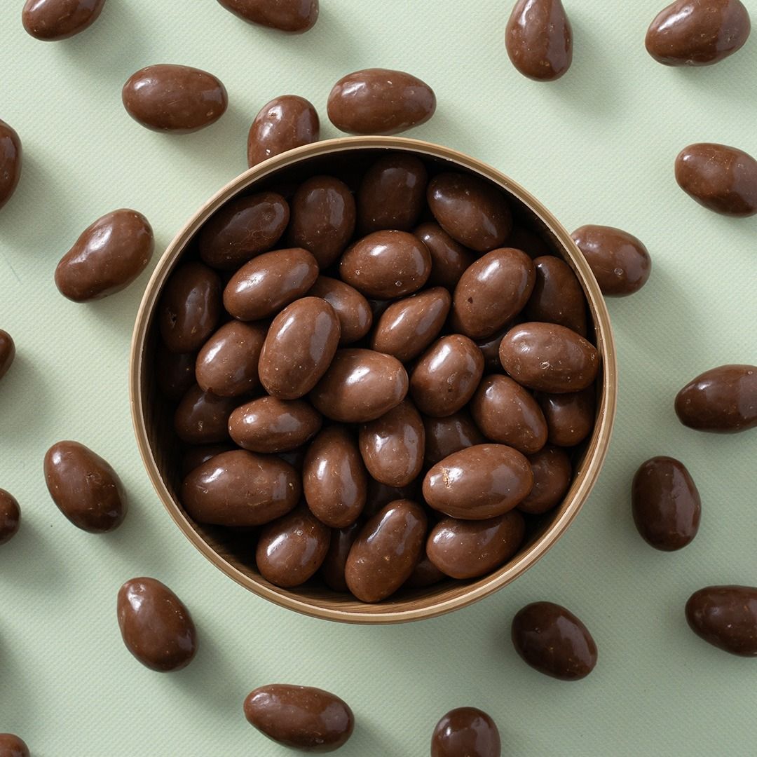 Chocolade amandelen melk