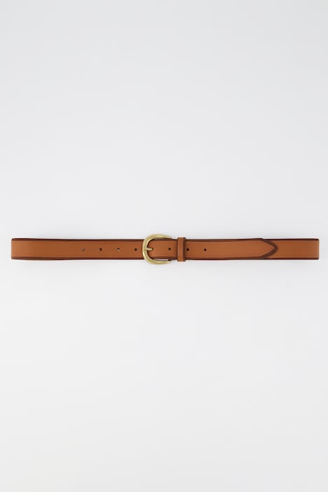 Ledergürtel, echtes Leder, Länge bis 155 cm